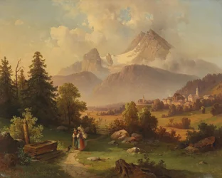 Kilátás a Watzmannra